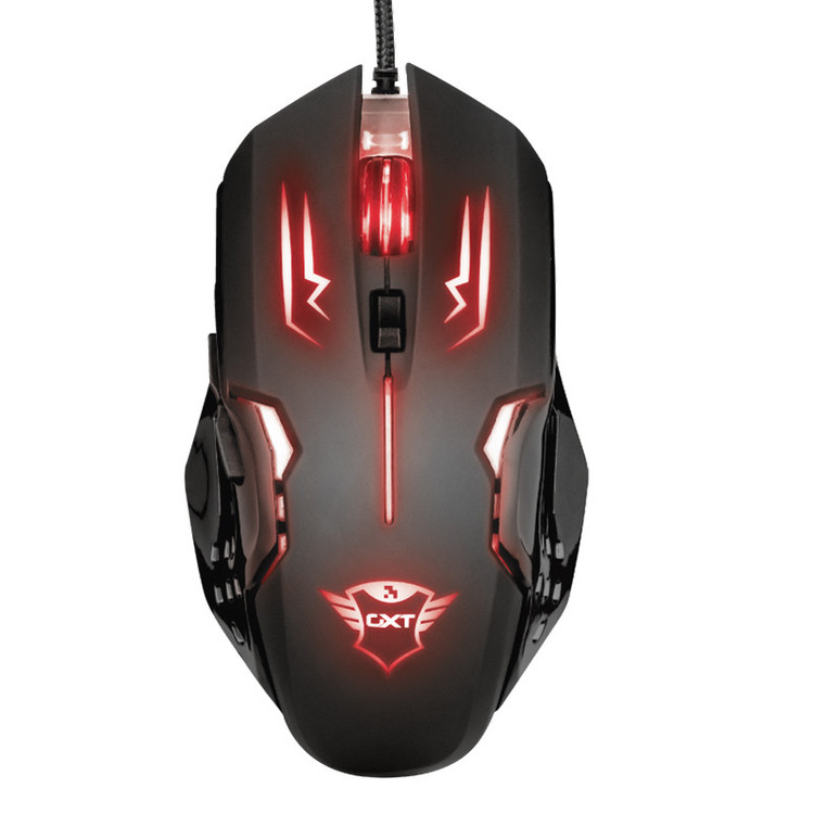 ماوس مخصوص بازی تراست مدل GXT 108 Rava illuminated