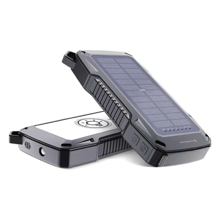 پاوربانک خورشیدی و ضد ضربه پاورولوژی Powerology Helio Lux ظرفیت 40000mAh